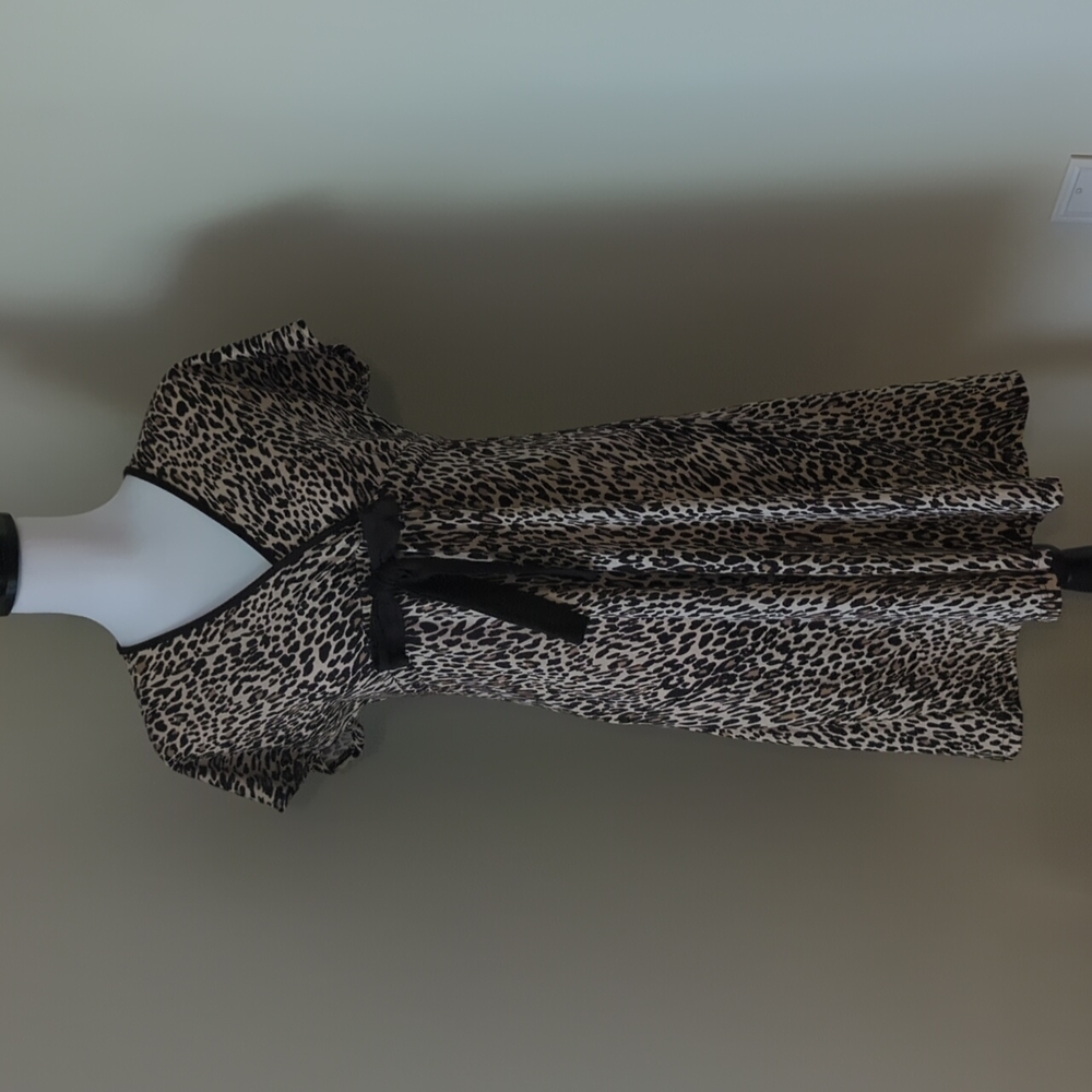 Motherhood Maternity Leopard dress Size S